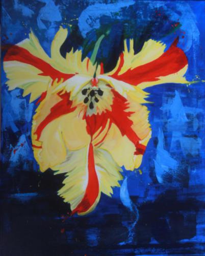 Parrot Tulip 24 x 30: available