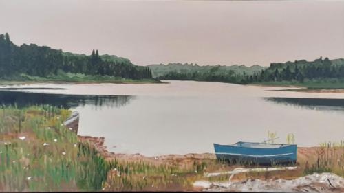Sand Lake Ontario , Commission SOLD 20 x 40